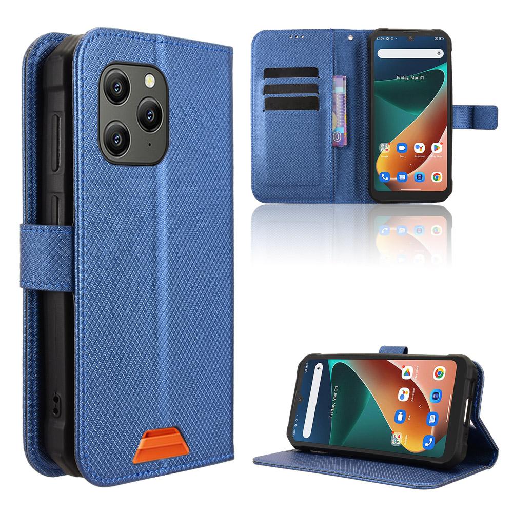 For Blackview BV5300 Pro/Blackview BV5300 Plus/Oscal S70/Oscal S70 Pro/Blackview BV5300 Leather Wallet Case with Strap Diamond Texture Phone Cover