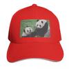 Giant Pandas Tian Tian and Mei Xiang At the National Zoo Baseball Cap Hats for Unisex Dad Hat Hood Hats Unisex Womens