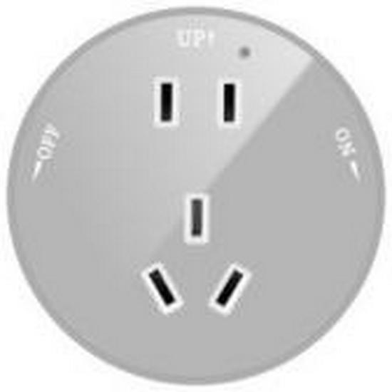 Switchable Surface-Mounted Track Socket with Concealed Slide-In Installation