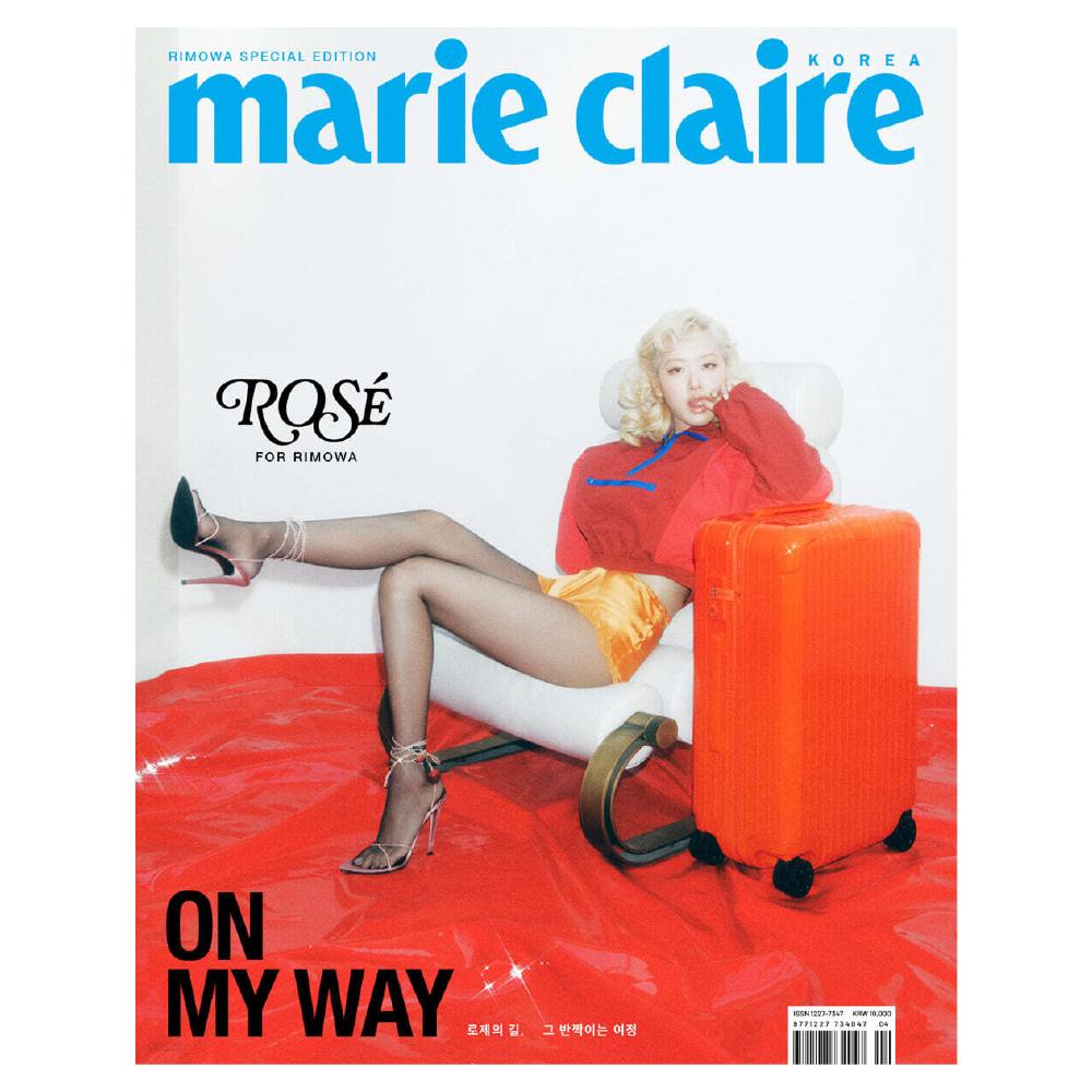 Предзаказ журнала marie claire Специальное издание RIMOWA Обложка BLACKPINK ROSE A ver.