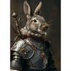 Interesting Rabbit Professional Portrait Posters Game Chef Hero Modern Prints Canvas Wall Art Pictures Home Living Room Decor