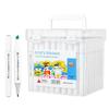 80-Color Double-Ended Marker Set for Kids - Ideal for Painting and Drawing