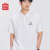 Men's Summer Heavyweight Waffle Knit Polo Shirt