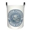 Agatha Christie Book Club Dirty Laundry Baskets Foldable Large Waterproof Clothes Storage Basket For Home Children's