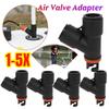 Air Valve Adapter Inflatable Rowing Rubber Boat Paddle Canoe Kayak Air Valve Pump Compressor Converter 2 Head for SUP Board