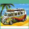 Beach Embroidery Car Diamond Diamond Mosaic Painting Icon 5d Diy Cross Stitch Needlework Gifts