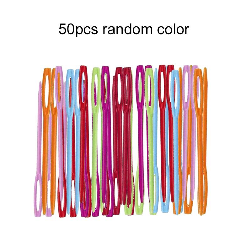 Sewing Tools Knitting Needle Safety Pin Plastic Household Knitting Crochet Markers Locking Stitch Needle Clip Marking Rings TMZ