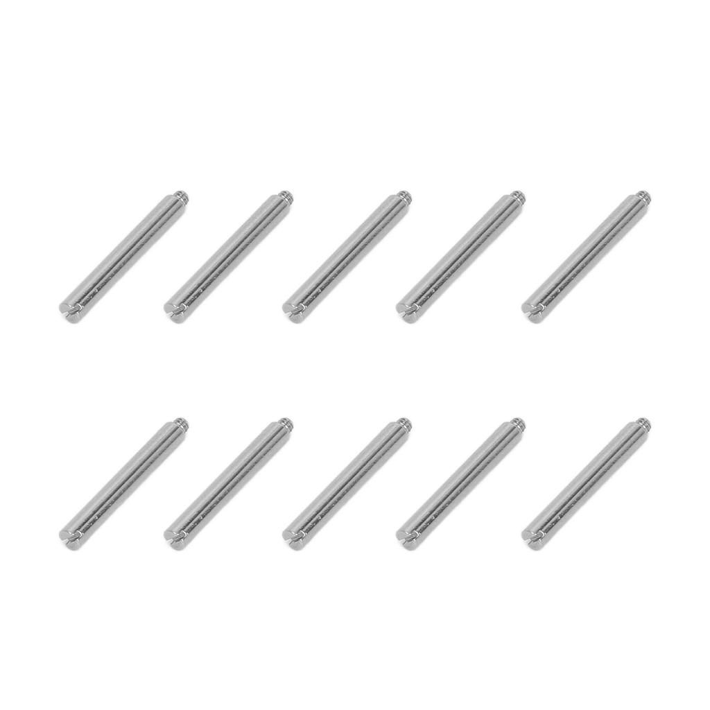 10pcs Watch Band Screw Tube Professional Portable Watch Strap Screw Link Pins Repair Tool Accessories