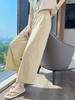 Women's Ice Silk Quick-Dry Sports and Casual Pants - Summer Thin, Petite & Narrow 8-Point To 9-Point Wide-Leg Styles