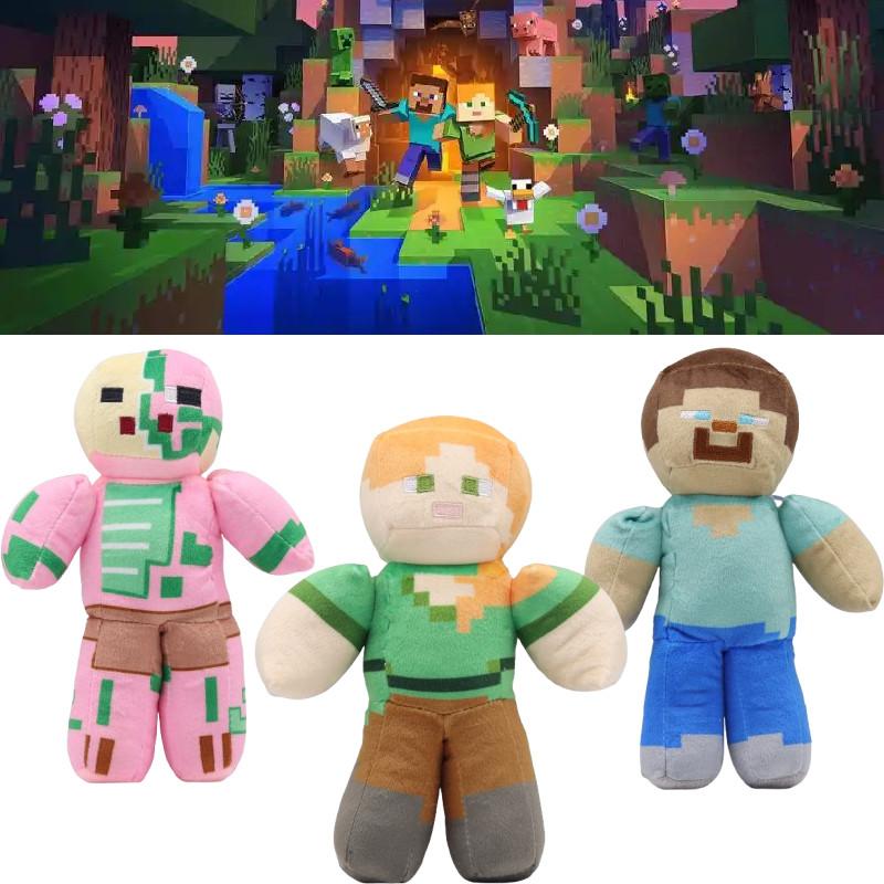 Pluszowa Zabawka Lalka Mieszkaniec Minecraft Dla Kolekcjonerów I Fanów
