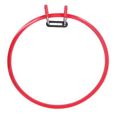 Cerchio da Ricamo Rosso Plastica Anello Punto Croce Ghirlanda Ricamo Stile Primavera Telaio Ricamo