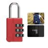 Travel Combination Lock Password Lock Backpack Zipper Lock Luggage Padlock Dormitory Cabinet  Lock