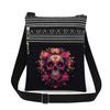 1 Stück Totenkopf-Print-Tragetaschen Damen-Umhängetaschen Postboten-Tasche 6958 CLE