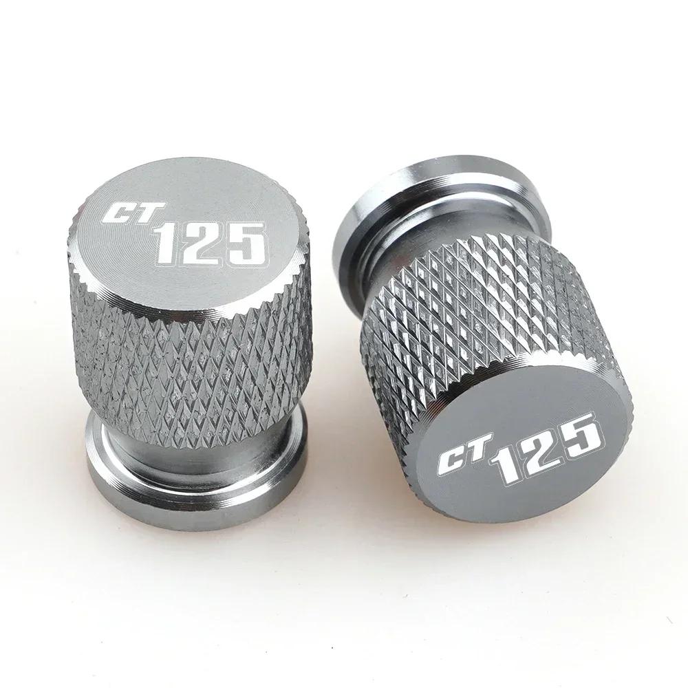 CNC Aluminum Wheel Tyre Valve Cap New Air Port Cover Cap For HONDA CT125 CT 125 Hunter Cub 2020 2021 Universal Accessories