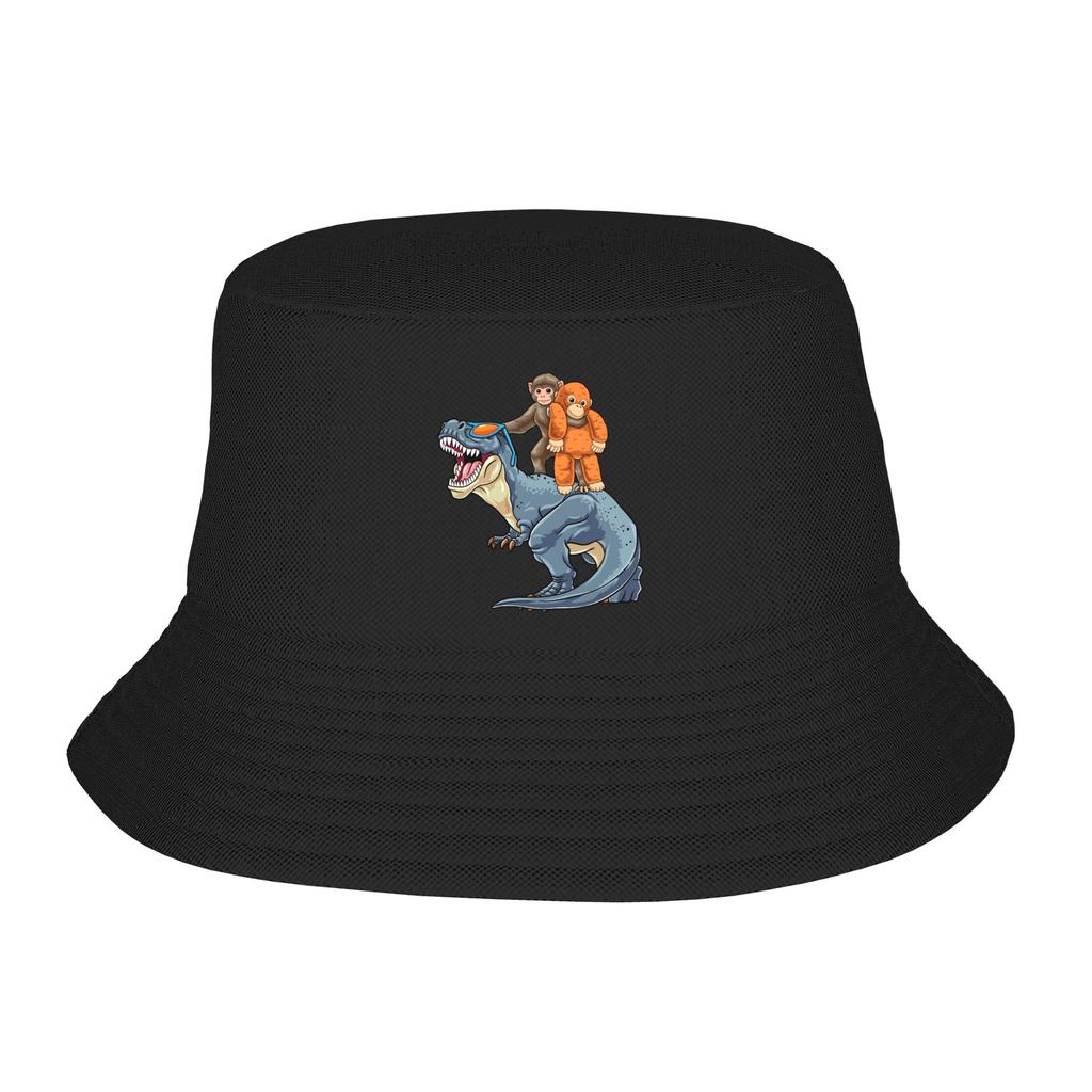 Monkey Punch Bucket Hat Outdoor Fisherman Caps Breathable Vacation Sun Hats For Unisex Women Vintage Graphic Cap