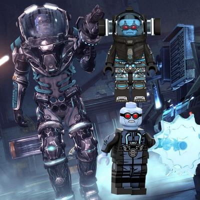 Compatible With Minifigures Toy DC Movie Aquaman Mera Mister Freeze Joker Batman Building Block