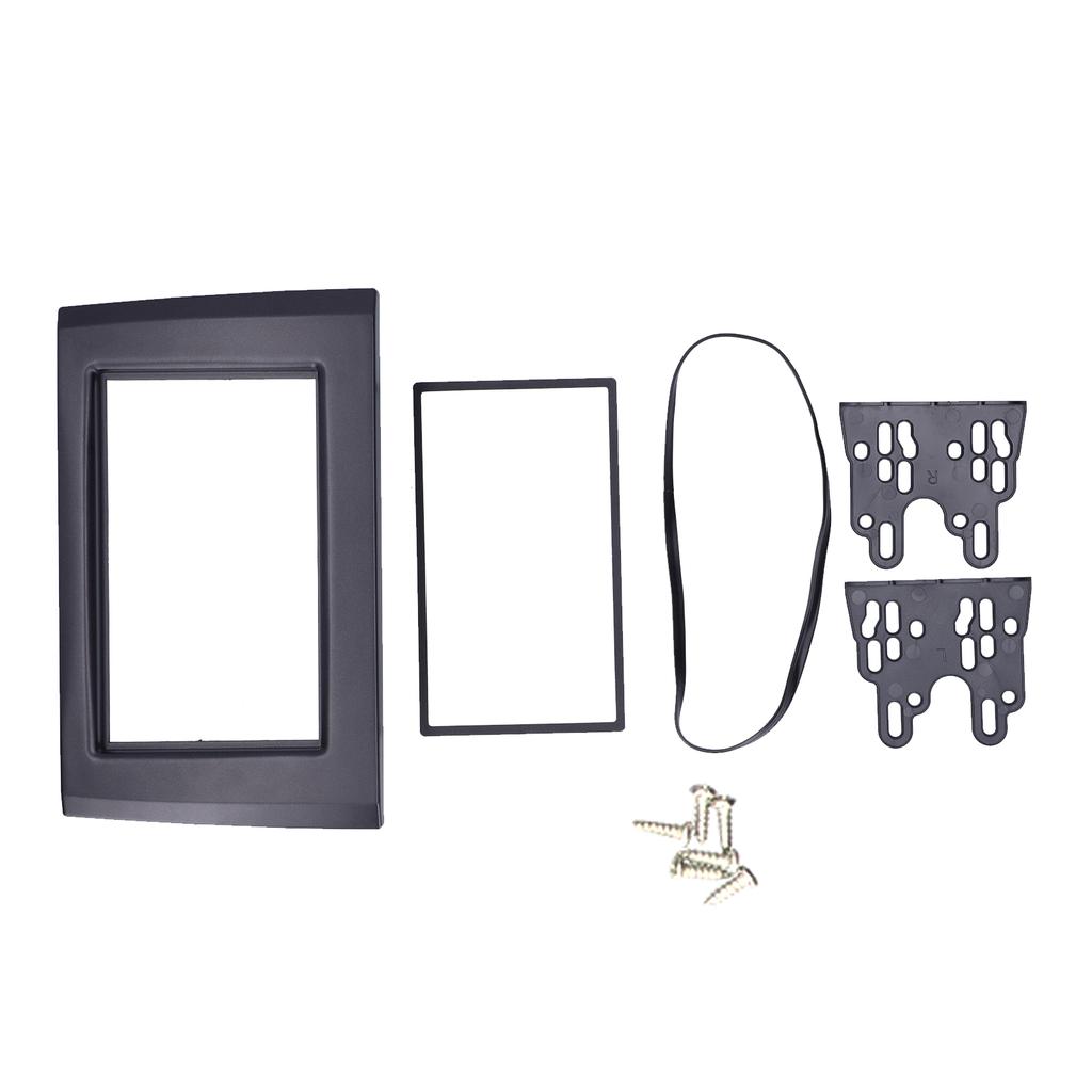 2Din Center Control DVD Fascia Stereo Radio Navigation Panel Frame Fit for XC90 20022015