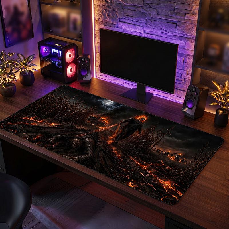 Großes MauspaddJeepers Creepers Der Creeper Erweitertes Weiches Schreibtischunterlage Gaming Büro Computertisch Dekoration Matte