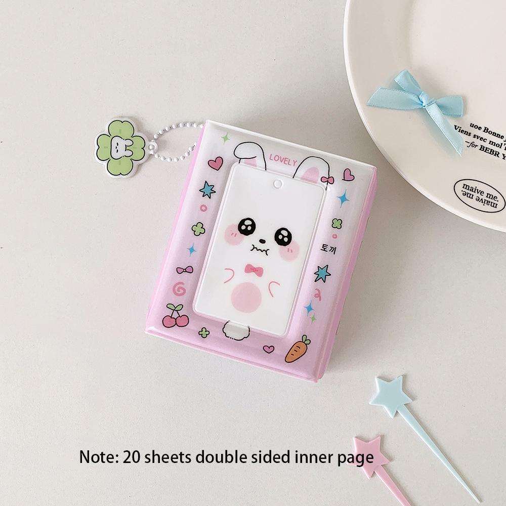 

20 double-sided card communication sealed photo albums, one grid three inch Polaroid storage album, and star chasing card album