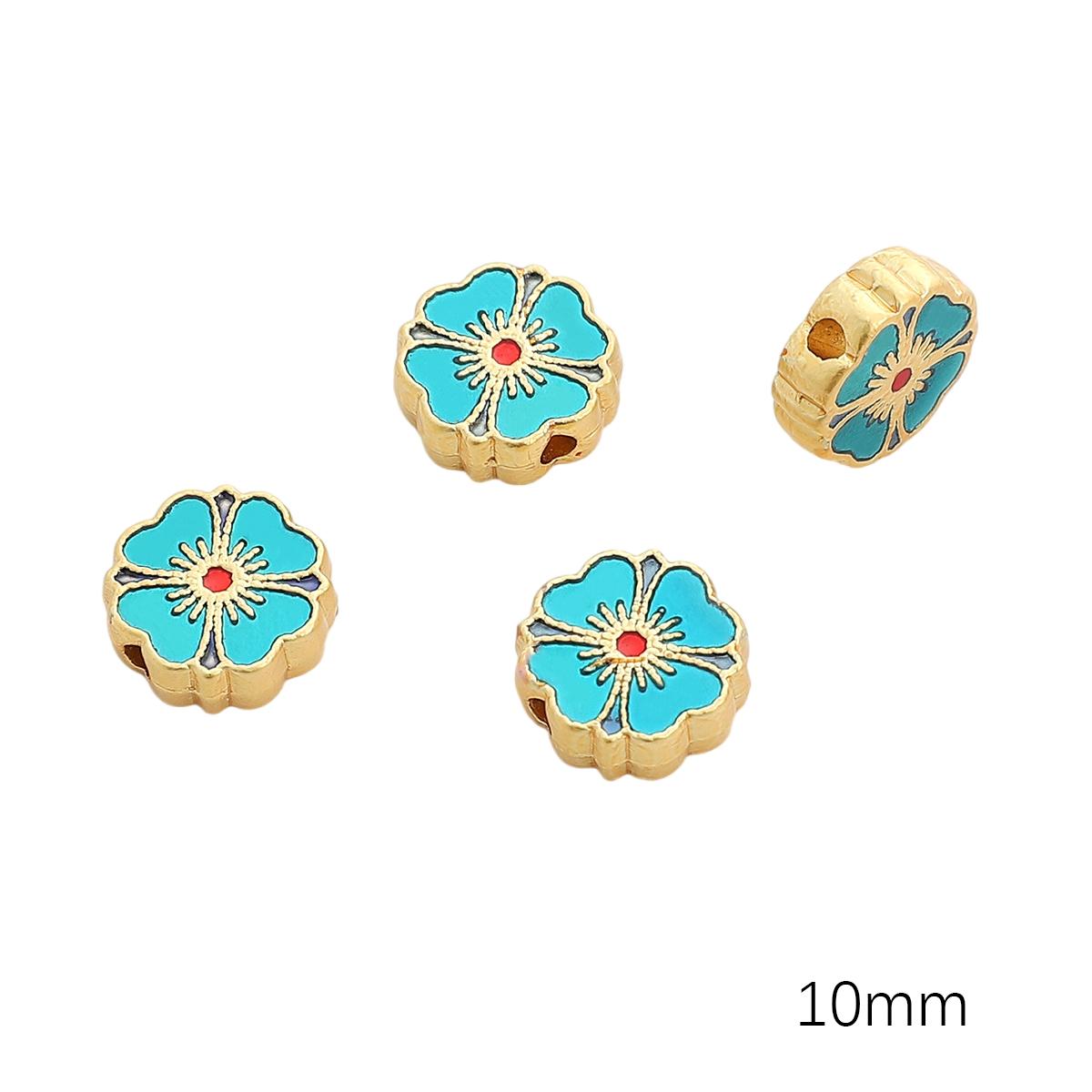 

1 шт./пакет медные капли масла резные космические бусины DIY браслет ожерелье серьги ювелирные аксессуары 10mm 1pc/bag