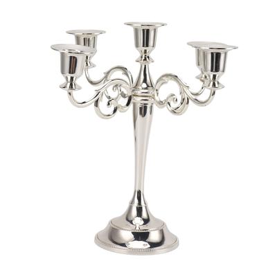 5 Arm Candlestick Holder Iron Vintage Decorative Candlestick Holder Centerpiece for Formal Events Holiday Parties