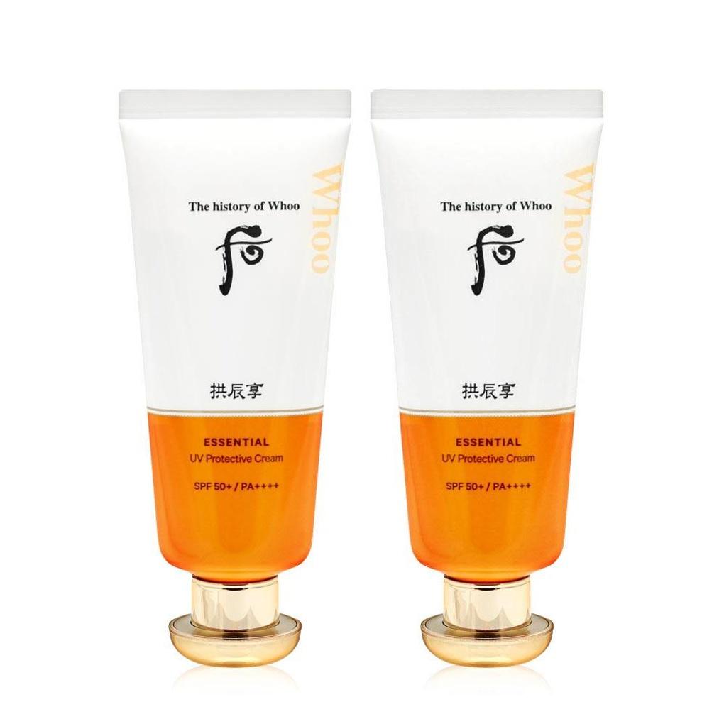 

thewhooo Gongjinhyang Jinhaeyoon Sunscreen 60ml x 2/Essential Moisturizing Sunscreen