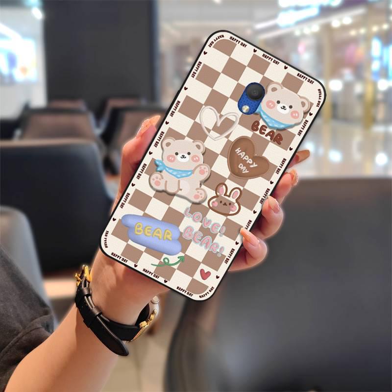 Stylové pouzdro na telefon Alcatel pro muže a ženy s unikátní texturou, odvodem tepla, kreslenými a jednobarevnými designy.