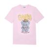 Ganni Women S Cowboy Bear Logo ShorT Sleeve T ShirT A1050074 868
