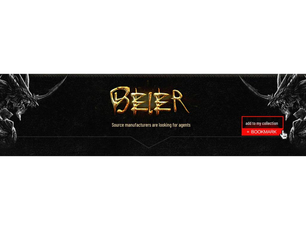 Beier Retro Titanium Steel Men's Letter Ring
