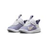 Nike E-Series 1.0 TD Non-Slip Shock Absorbing Breathable Low Top Walking Shoes Baby Shoes White Purple DV4252-500