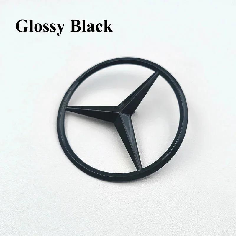 

New 2025 Hot 3d ABS Black Rear Trunk Star For Mercedes Benz W203 W204 W205 W212 W213 W176 W177 W222 W223 W117 W246 X156 X253 Acc W222 82mm s