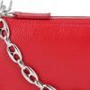 By Far Rachel Chain Nylon Mini Shoulder Bag Women bags Red 21FWMIRACHILGGSMACR