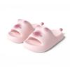 Chikoku Cute Cat Slippers for Women Summer New Indoor Home Thick Sole Cartoon Outdoor Sandals