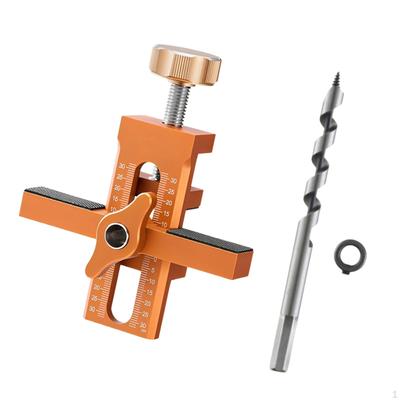 Cabinet Door Installation Positioner Mounting Jig Sturdy with Drill Multifunctional Easily