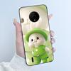 For Nokia C200 C100 Case Cute Love Rabbit Funny Cartoon Black Soft Silicone Protective Cover For NokiaC200 NokiaC100 Phone Case