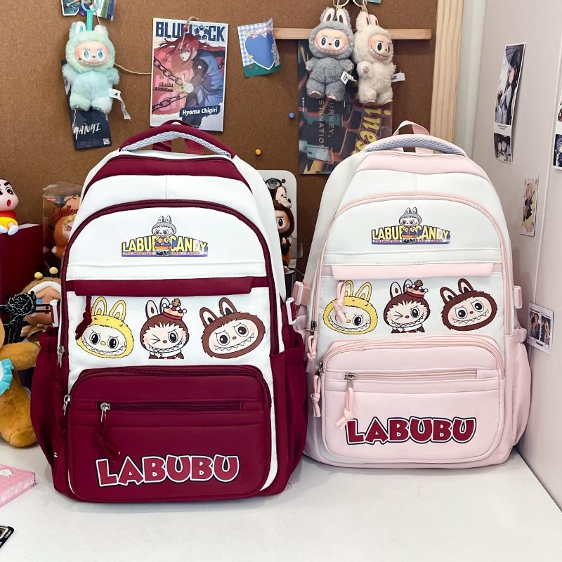 School Bag Girl Cute Backpack Primary School Students Junior High School Students Large Capacity Backpack CLE