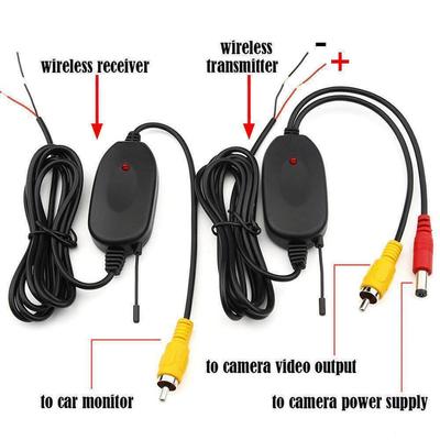 2.4G Wireless Transmitter & Receiver 12V Car Rear View Camera For Cars Reverse Rear View Backup Camera And Monitor Accessories