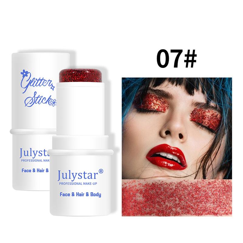 8 Sequins Stage Makeup Face Glitter Eyeshadow Beauty Glitter Waterproof Body Glitter Stick