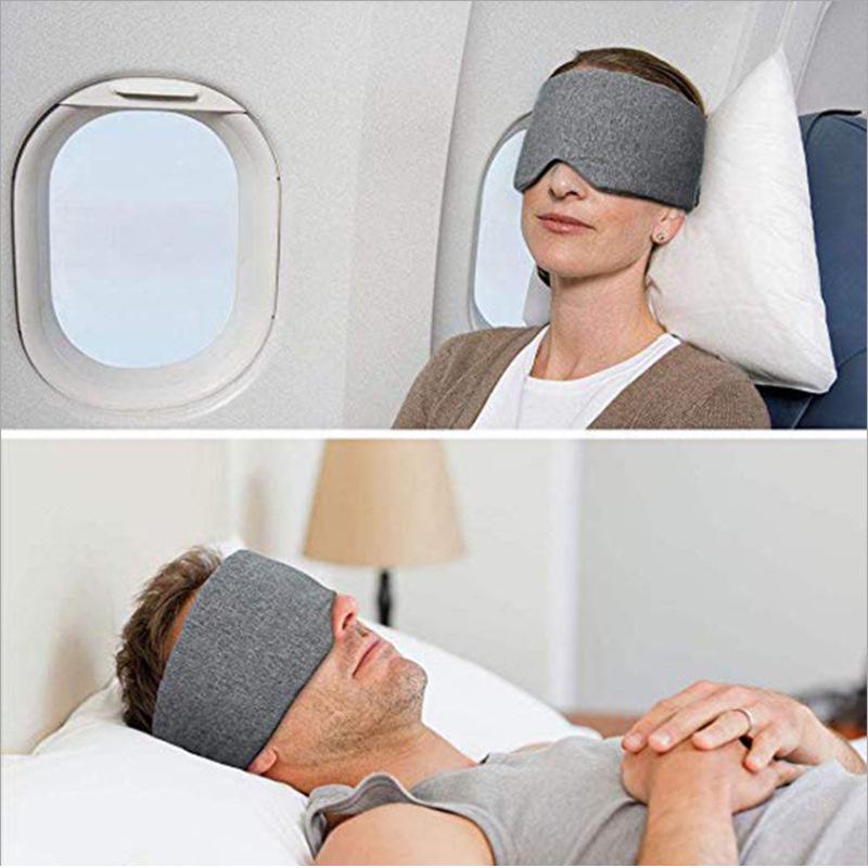 Comfortable Light-Blocking Modal Eye Mask for Travel, Office, and Student Naps
