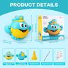 Bath Toy Baby Bath Toy Bubble Machine with Music Automatic Octopus Bubble Maker Bath Toy Baby From 18+ Months