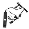 ARGB Splitter Extension Cable 3 Pin Addressable RGB Cable for Extending Computer PC Fans LED Lights Black