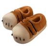 Room Shoes, Slippers, Women's, Men's, Animal Claws, Cat, Tiger, Couple, Cute, Fur, Fluffy, For Indoors, For Rooms, Wear Barefoot, Boa Soles, Bedroom