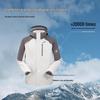 TOREAD 3-in-1 Outdoor Windproof Waterproof Warm Hiking Jacket