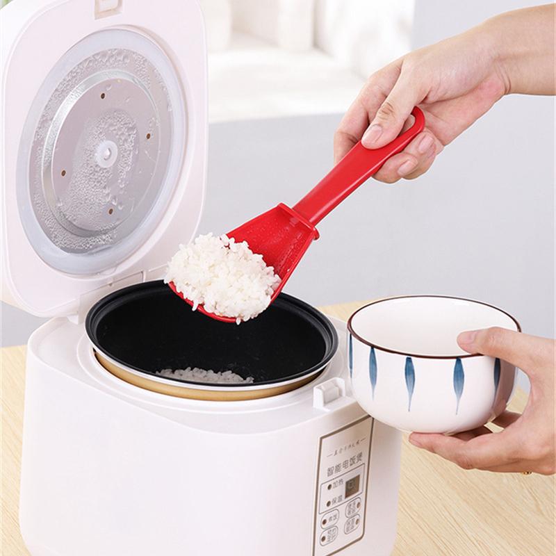 Multifunctional Filter Colander for Rice Spoon Household Kitchen Grinding Cooking Spoon Drain Spoon Kitchen Supplies