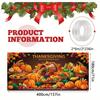 Thanksgiving and Autumn Harvest Garage Banner - Outdoor Party Decoration No Power Required