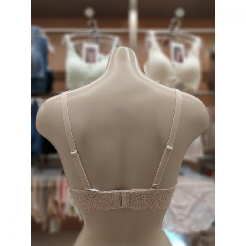 Skin No Wire Mold Bra Hem Panty Set Br4934 Bp4934h