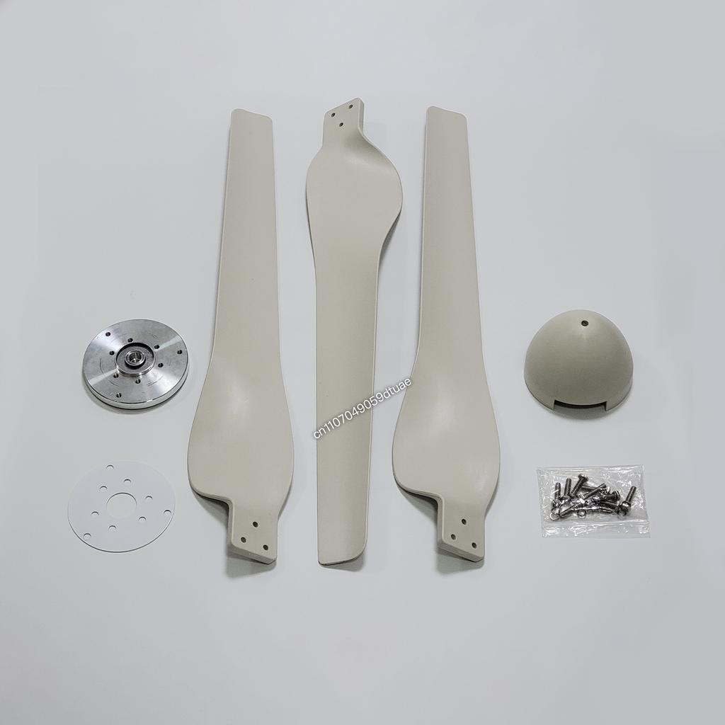 Home Use High Strength Carbon Fibers White Nylon Fiber Wind Turbine Blade Optional Hub Kit for Diy Wind Generator Free Power