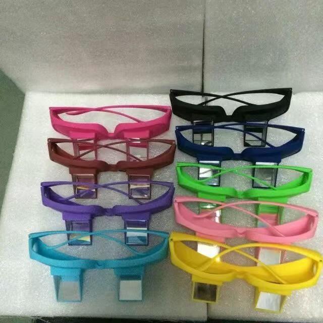 2025 Newest Portable Elderly Horizontal Reading Glasses for Men Women Fashionable Design Full Frame Lazy Eyeglasses