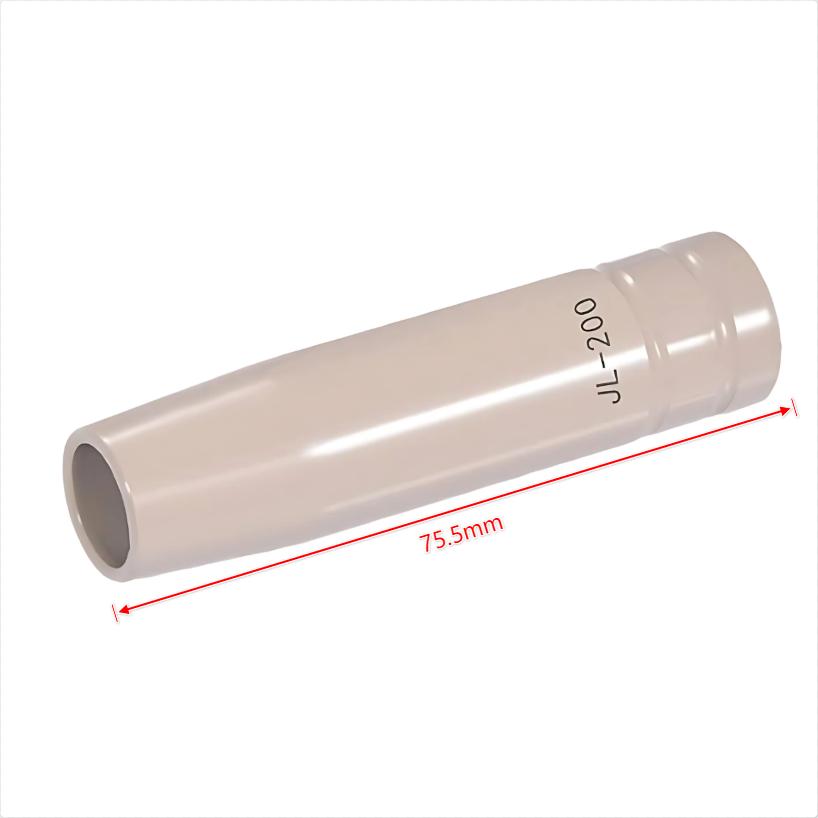 

Алюмінієве захисне сопло Термостійке сопло Захисник зварювального покриття 200A