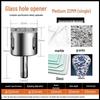 6mm Multifunktionales Fliesen- & Marmor-Glasbohrer-Set zum Lochbohren